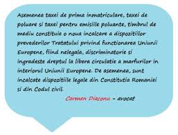 Recuperez orice taxa de poluare auto platita. Forum Pro Stem Cell Timbrul De Mediu Noua Taxa Auto 2 3