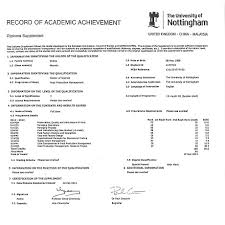 For more information go to. Diploma Supplement University Of Nottingham Online Store