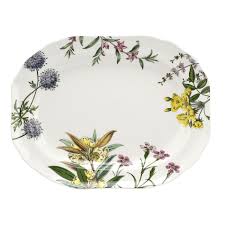 1950, 1885 wedgwood is a fine china , porcelain, and luxury accessories manufacturer that was founded on 1 may 1759 1 by the english potter and entrepreneur josiah wedgwood and was first incorporated in 1895 as josiah wedgwood and sons ltd. Spode Stafford Blooms 14 Inch Oval Platter Spode