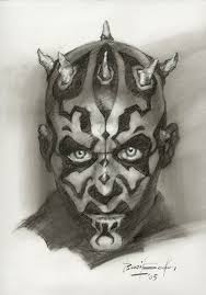 Basil Gogos Darth Maul Star Wars Art Drawings Star Wars Art Star Wars Drawings