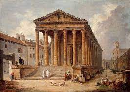 Book your tickets online for la maison carree, nimes: Ancient Temple Die Maison Carree In Nimes Von Hubert Robert 1733 1808 France Kunstreproduktionen Hubert Robert Wahooart Com