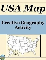 United States Map Review Activity United States Map Review Activities Geography Activities