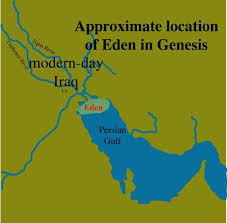 awesome map of eden garden of eden where is eden genesis