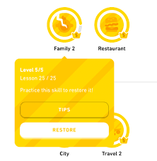 Learners earn virtual points (which unlock levels). Can I Lock Certain Levels After Reaching Gold Duolingo