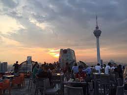 Adorning the summit of kuala lumpur's pineapple hill, the menara kuala lumpur rises phenomenally over the city's landscape. It Is Located At Menara Kh And Not Kh Tower Review Of Heli Lounge Bar Kuala Lumpur Malaysia Tripadvisor