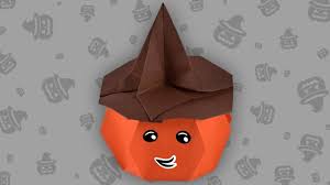 Unfortunately the units could n. Origami Halloween Pumpkin Faltanleitung Hd De Live Erklart Youtube