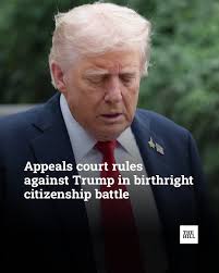 A federal appeals court ruled against President Trump, barring the  administration from ending birthright citizenship. The three-judge panel