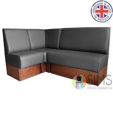Nufurn manufactures a range of banquette and booth seating. Modular Plain Back Banquette Fitted Bench Booth Seating Diner Dining Salon Ebay