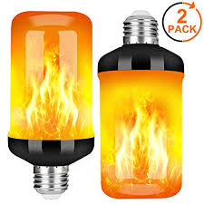 Y Stop Led Flame Effect Fire Light Bulb Upgraded 4 Modes Flickering Fire Halloween Decorations Lights E26 Base Flame Bulb With Upside Down Effect 2 Pack Amazon Price Tracker Pricepulse