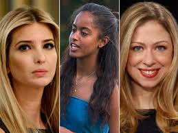 Malia obama, barack hussein obama's oldest daughter, was arrested today. First Daughters Club To The Rescue Ivanka Chelsea Defend Malia Obama The Economic Times