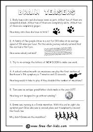 Maybe you would like to learn more about one of these? Brain Teasers For Kids With Answers Printable Brain Teasers Brain Teaser Questions Brain Teasers For Kids