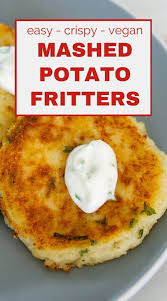 Mashed Potato Fritters In 2020 Potato Fritters Fritters Mashed Potato Fritters Recipe
