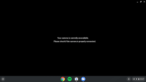By default, your chromebook is set to ask you when a web page wants to use the mic and camera. My Chromebook Camera Started Saying Your Camera Is Currently Unavailable Please Check If The Camera Chromebook Community
