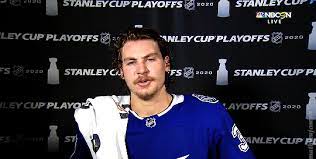 Maybe you would like to learn more about one of these? Anthony Cirelli S Curls Yanni Gourde Intermission Interview Round Three