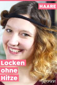 Mit Einem Lockenstab Kann Sich Jeder Schnell Locken Zaubern Aber Wir Alle Wissen Dass Die Hitze Schadlich Fur Mit Bildern Locken Machen Schnelle Locken Locken Ohne Hitze