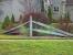 Split Rail Fence Corner Accent