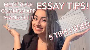 Read these writing tips to have your better idea of how to submit your engaging personal statement or learn the entire process. How To Write The Common App Essay Essay Tips Cecile S Youtube