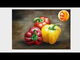 3 Ardei Colorati Este Pictat In Ulei Folosind Tehnica Alla Prima Care Este O Tehnica Accesibila Oricui Artist Color Art