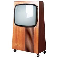 Aga Television From A Unique Collection Of Antique And Modern Collectibles And Curiosities At Https Www 1 Vintage Tv Vintage Television Scandinavian Modern