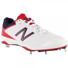 New balance 574, dark blue with race new balance 574 red black \u0026 white + on cleats metal mens shoes 574 grey blue Red And White New Balance Cleats Off 72 Cheap Price