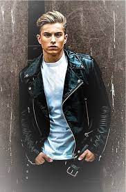 Biker Jacket Charm Leather Jacket Men Leather Jacket Men Style Leather Jacket
