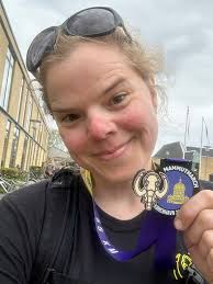 My husband just signed up for a Mammoth March in Vienna where he is  attending a conference.