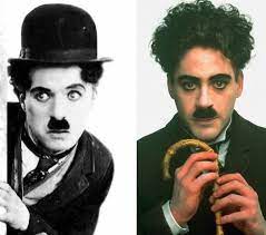 Chaplin Played By Robert Downey Jr Chaplin Film Robert Downey Jr Real People