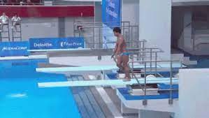 The terminator's coach was even more excited. Olympics Diving Gif Olympics Diving Swimming Discover Share Gifs