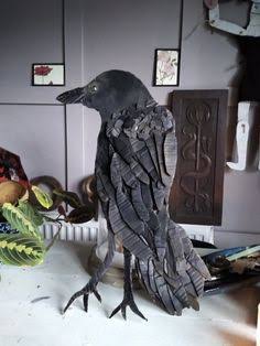 Cardboard Crow