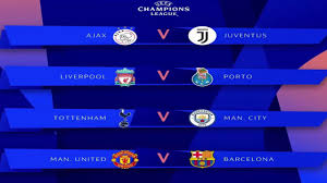 اتضحت الصورة كاملة الآن حتى نهائي دوري أبطال أوروبا، 8 فرق تأهلت للدور ربع النهائي وستشق طريقها نحو المباراة النهائية وحُلم تحقيق اللقب وحمل الكأس ذات الأذنين، جميع المباريات من الدور ربع النهائي وحتى المباراة النهائية ستُلعب في دولة البرتغال وتحديدا. Ù‚Ø±Ø¹Ø© Ø¯ÙˆØ±ÙŠ Ø§Ø¨Ø·Ø§Ù„ Ø§ÙˆØ±ÙˆØ¨Ø§ Ù†ØªÙŠØ¬Ø© Ù‚Ø±Ø¹Ø© Ø¯ÙˆØ±ÙŠ Ø§Ø¨Ø·Ø§Ù„ Ø§ÙˆØ±ÙˆØ¨Ø§ 2019 Ù†ØªÙŠØ¬Ø© Ù‚Ø±Ø¹Ø© Ø±Ø¨Ø¹ Ù†Ù‡Ø§Ø¦ÙŠ Ø¯ÙˆØ± Ø§Ù„8 Youtube