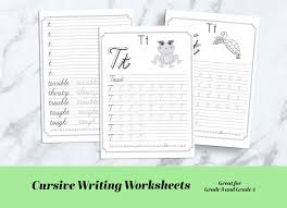 These cursive practice sheets are perfect for teaching kids to form cursive letters, extra practice for kids who have messy handwriting, handwriting learning centers, practicing difficult letters, like. This Digital Workbook Cursive Writing Practice For Kids Is Perfect For Grade 3 And Grade 4 To Learn To Write Letters And Words In Cursive There Are More Than 100 Exercise Sheets To Help Your Child To Learn How To Handwrite Abc And Sight Words Beautifully