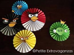 In this tutorial we'll craft a funny party decorations using color cardstock and wooden dowels. Diy Angry Birds Birthday Party Ideas Pink Lover