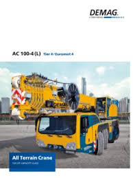 Demag Ac 100 4l Specifications Cranemarket