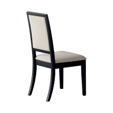 Popfurniture bietet designer esszimmerstühle in vielen farben an. Louise Upholstered Dining Side Chairs Black And Cream Set O