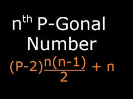Polygonal Number Formula To Find Nth Polygonal Number Derivation Youtube