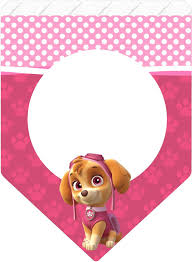 Mochila patrulla canina skye 3d. Skye De Paw Patrol Imprimibles Gratis Para Fiestas Imprimibles Para Fiestas Gratis Imprimibles Feliz Cumpleanos La Patrulla Canina Cumpleanos