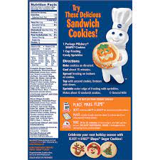 Please note that these details are for the regular package of pillsbury sugar cookie dough. Pillsbury Shape Cookie Dough Sugar Halloween Shop Martin S Super Markets