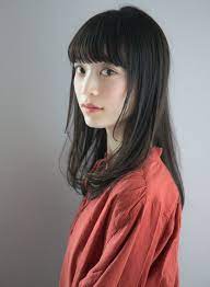 セミロング 黒髪 暗髪でも透明感グレージュセミロング drive for gardenの髪型 ヘアスタイル ヘアカタログ 2019春夏 黒髪 セミロング ヘアスタイリング 髪型 セミロング