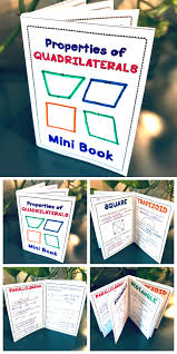 Properties Of Quadrilaterals And Parallelograms Review Activity Geometry High School Quadrilaterals Review Activities