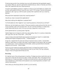 It is with immense honor that i recommend corrine wong, who is a close friend, for the lead writer position at bigworks entertainment. How To Write A Coaching Book