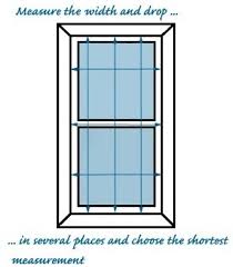2) measure the height inside the window opening from the top of the window opening to the window sill three times. How To Measure For Roman Blinds