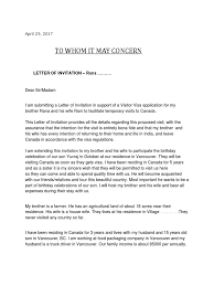 Invitation letter for australian tourist visa for my parents visa applicants: Invitation Letter Rana