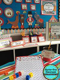 Katumo carnival decorations, 11 pcs large circus carnival signs laminated circus theme party signs carnival party supply decor paper cutouts with glue point dots and 2 ropes 4.5 out of 5 stars 242 $9.99 $ 9. Circus Or Carnival Themed Classroom Clutter Free Classroom By Jodi Durgin