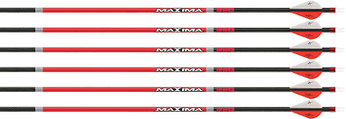 carbon express maxima red finished arrows