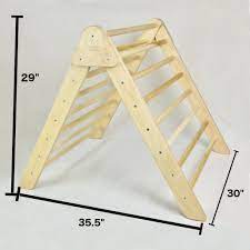 Foldable Climbing Triangle Large Kids Furniture Baby Furniture Montessori Playroom