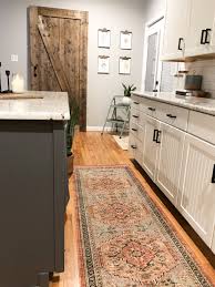 A Little Modern A Little Farmhouse A Little Boho Rug Runner Kitchen Kitchen Runner Concrete Kitchen