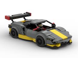 Lego Moc Chevrolet Corvette C8 R By Legotuner33 Rebrickable Build With Lego