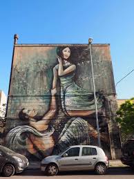 Alice Pasquini Arethusa And Alpheus Sicile Syracuse Italy I Love How This Story Is Still Relevant As Seen In This Modern Day Graffiti Art Showcased A Origem