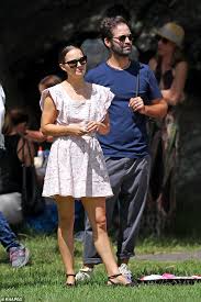 The adorable tot will be a little sister to the pair's son aleph, aged five. Natalie Portman And Husband Host Birthday Party For Their Daughter Amalia In Sydney Daily Mail Online