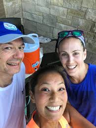 Great running by DJ and Allary Braitsch!! Great weather for the first week  of marathon training! Come join us this Saturday for both our social and  long run. Next week's training plan